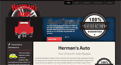 Desktop Screenshot of hermansauto.ca